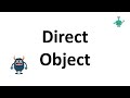 Identifying Direct Objects in Sentences