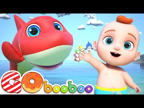 Shark Finger Family Song | GoBooBoo Kids Songs & Nursery Rhymes