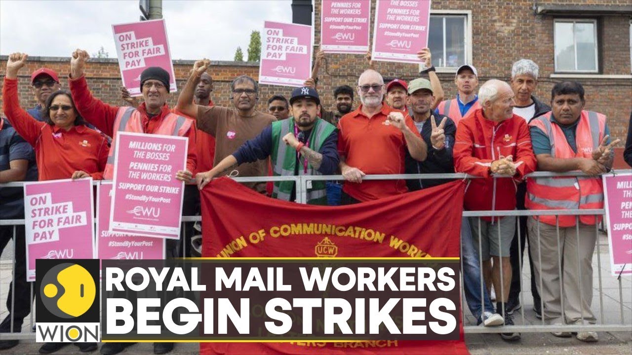 UK: Royal Mail workers begin Christmas strikes; several sectors to strike over pay issue