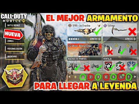 EL MEJOR ARMAMENTO PARA LLEGAR A LEYENDA MAS RÁPIDO Y FÁCIL EN LA NUEVA TEMPORADA DE COD MOBILE / S4