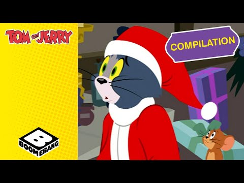 A Super TOM and JERRY Christmas! | MEGA Compilation | Tom & Jerry | @BoomerangUK