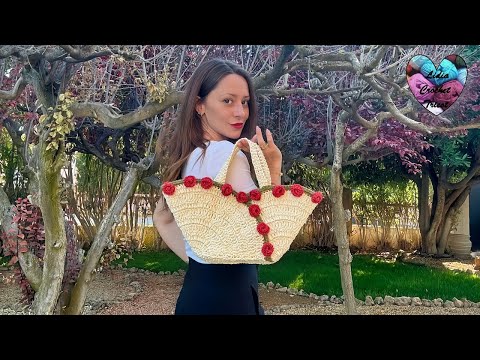 Panier TENDANCE À AVOIR POUR FAIRE SENSATION! TUTORIEL CROCHET FACILE ET FÉMININ #crochet #tuto