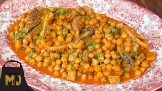 Guiso de garbanzos fácil y rápido