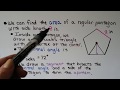 Exploring Area Calculations of Regular Polygons