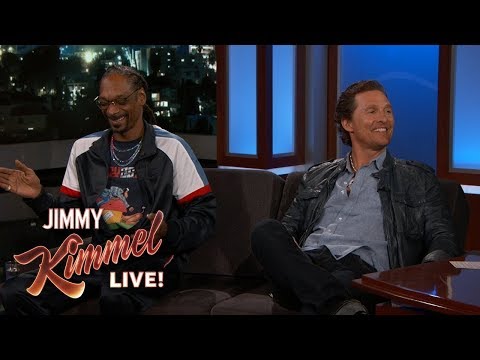 Matthew McConaughey Accidentally Smoked Snoop Dogg’s Weed & Rapped For ‘13 Hours Straight’