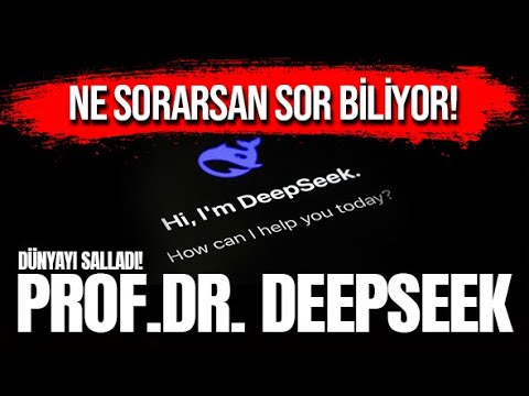 NE SORARSAN SOR BİLİYOR! DEEPSEEK BOMBA GİBİ GELDİ PİYASAYI SİLDİ!