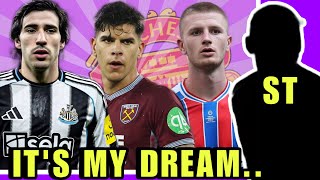 Midfield Target Practically Begging To Play For Man Utd & New ST Signing To Replace Zirkzee?