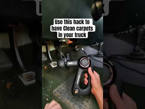 This hack for cleaner carpets #automobile #truck #mechanic #car #detailing #diy #hacks #lifehacks