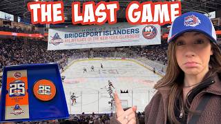 End of an Era: Bridgeport Islanders Final Game vs. Hartford Wolf Pack