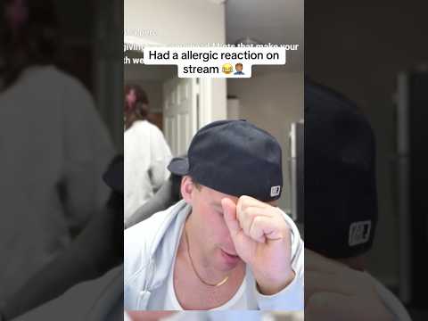 Don’t try random mints #twitch #twitchstream #allergicreaction