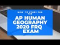 AP Human Geography Exam Preparation Insights