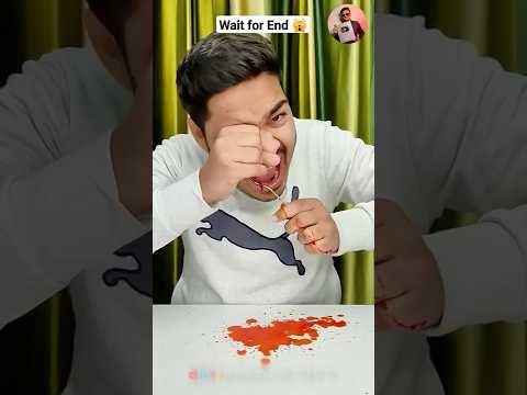 fake eye 👀 magic trick fail 😭 #magic