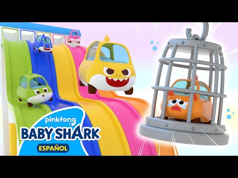 ¡Salvemos a William con Tiburón Bebé!🚗 | Aprende los colores |Auto de Juguete |Baby Shark en español