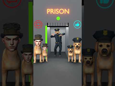Who will save the police dog? #dog #funny #shorts