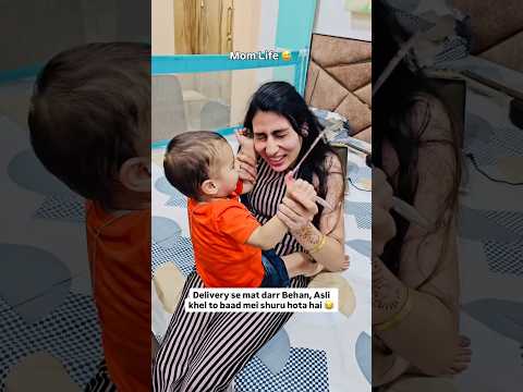 Aisi hoti hai Mom Life 😂 #funny #comedy #grandchild #parenting #explore #relatable #shorts #mom