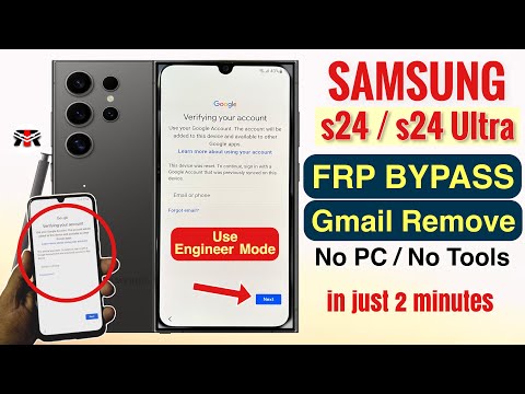 S24 Ultra FRP Bypass Without PC | Samsung Galaxy S24