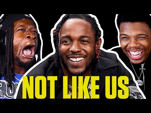 KENDRICK LAMAR "NOT LIKE US" REACT COMPILATION!