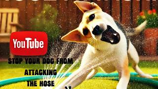 How to Stop Your Dog from Attacking the Hose!