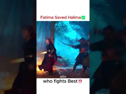 Fatima🔥Saved😱Halima✅Who Fights Best⁉️ #halima #kurulusosman #fatima #bala #osman #osbal #new #shorts