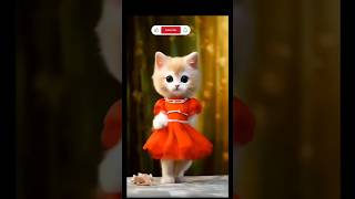 Cutest Cat Dance ever! Funny Cat😂😸💃😻#catdance #aicat #viralcats #shortcat #petcat#funnycats #cutecat