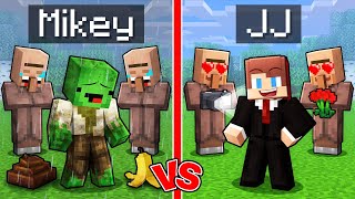 Mikey and JJ : Ugly vs Handsome Survival Battle in Minecraft (Maizen)