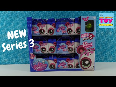 Littlest Pet Shop Series 3 New Pets Blind Bag Figure Unboxing