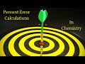 Percent Error Calculation in Chemistry