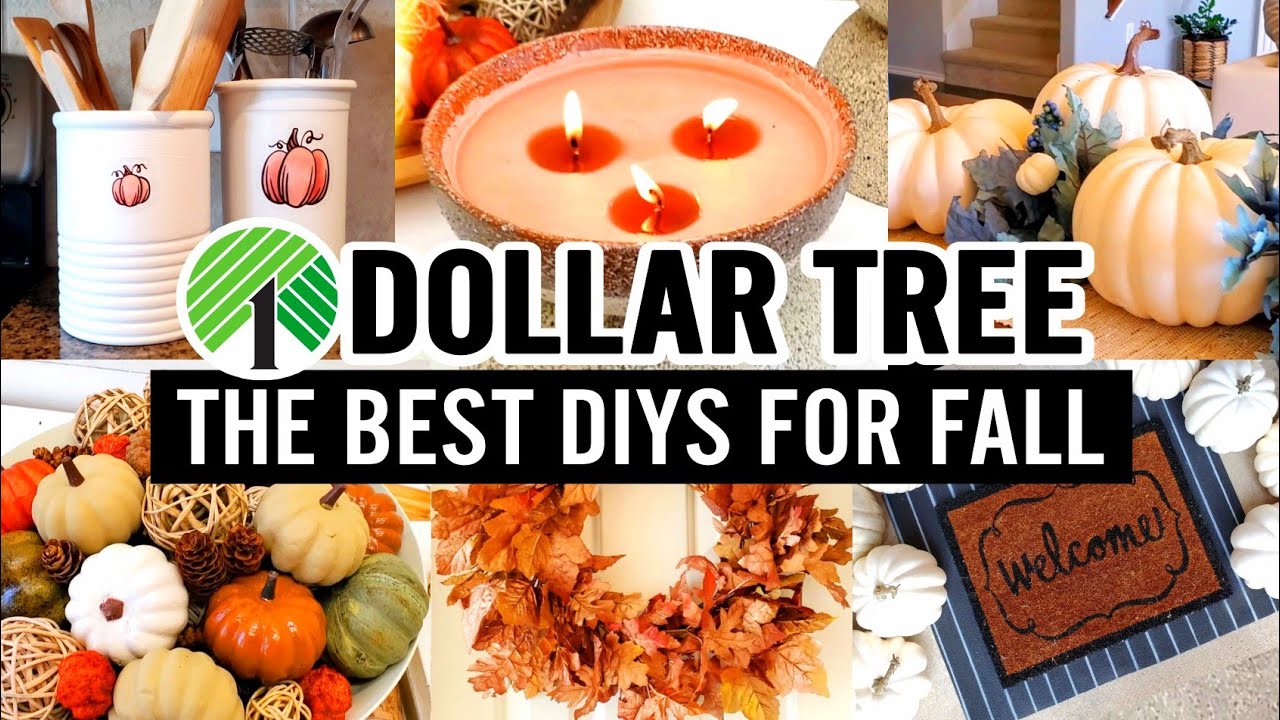 20 Dollar Tree Fall DIYs that DON’T LOOK CHEAP!