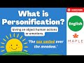 Understanding Personification