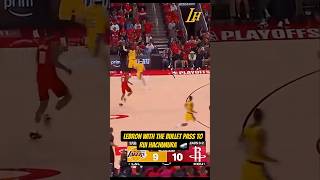 Lebron with the BULLET PASS in game 6 😱