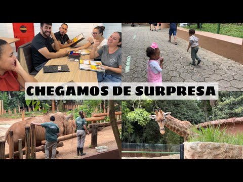 FOMOS NO ZOO DE SÃO PAULO | CHEGAMOS DE SURPRESA NA CASA DOS NOSSOS AMIGOS + DIA ESPECIAL COM ELES!!