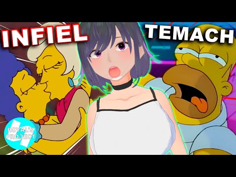 TEMACH AYUDAAA❗❕ Marge y Homero FUERON INFIELES😈 CHICA VTUBER