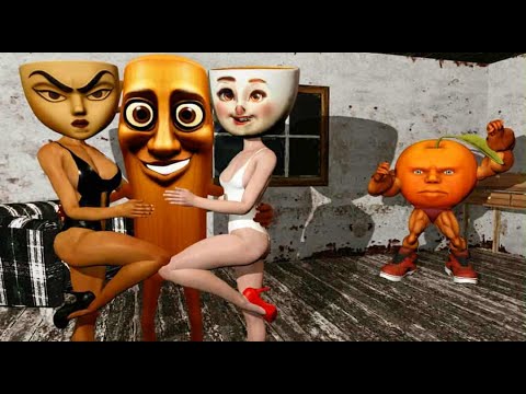 Tung Tung Sahur and Udin Din Dun PARTNER SWAP in Granny House | Funny Horror Animation