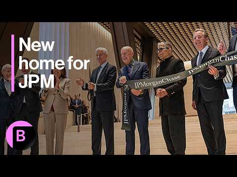 YouTube video thumbnail: Jpmorgan Opens New NYC Headquarters