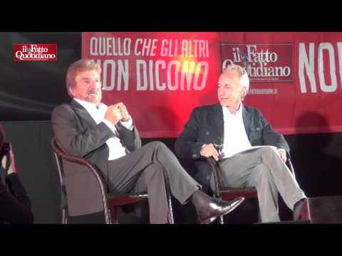 Festa del Fatto a Roma, Travaglio incontra Proietti. Rivedi "Due parole, quattro risate"