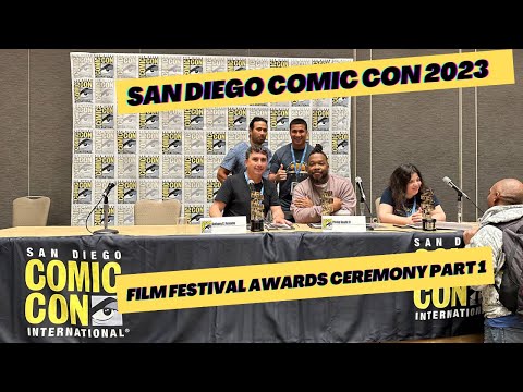 San Diego Comic Con International Film Festival Awards Part 1 #sdcc2023  #filmfestival