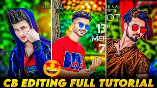 🔥 CB Photo Editing PicsArt Tutorial | 100% Real PicsArt CB Editing 💯📸 CB Editing Kaise Karen