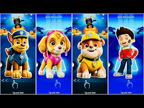 PAW Patrol Ryder🆚 Ryder🆚 Ryder🆚 Ryder 🎶 Tiles Hop EDM Rush