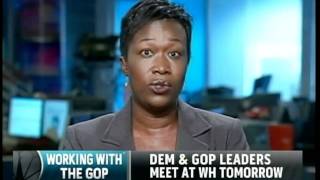 Joy on MSNBC (with Cenk Uygur): What bipartisanship?