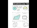 Exploring Circumference, Area, and Volume Concepts