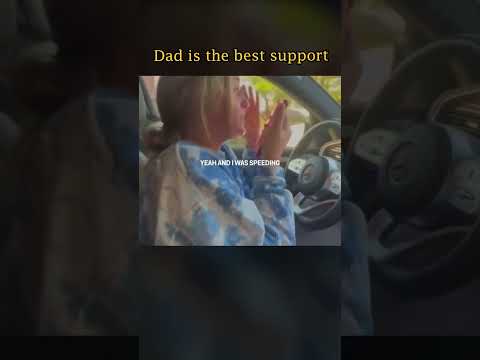 Dad is the best support