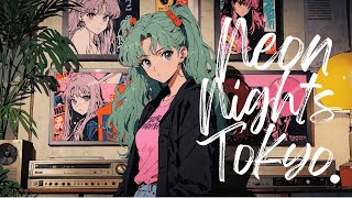 "feelin' good" City Night LOFI Playlist  🎧🩷 Japanese Jazzy hiphop lofi chill beats BGM mix.