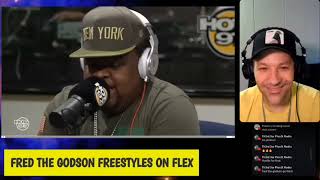 Fred The Godson Freestyles on Flex (Reaction) HUNTING HIP-HOP 