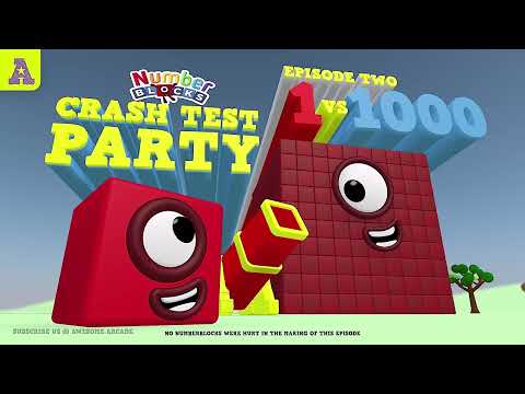 The Ultimate NumberBlock Crash Test Party Compilation Pt.1