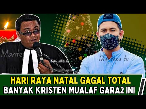 📢HARI RAYA NATAL GAGAL TOTAL _ BANYAK KRISTEN MUALAF GARA2 INI