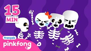 🎃Les Requins d'Halloween en Français | +Comptines | Danse Chumbala | Bébé Requin ! Chansons Enfant