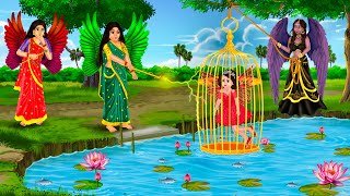 পৃথিবীরাজ্যে রানী পরী এসে | KamalKali পর্ব ২ | Notun Bangla Golpo | Fairy Tales | Rupkothar Cartoon