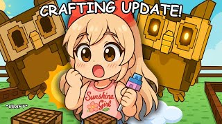 CRAFTING UPDATE In Grow A Garden!
