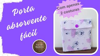 Porta absorvente de tecido super fácil com apenas duas costuras #costuracriativa #sewingbags