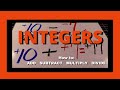 Mastering Integer Operations: Addition, Subtraction, Multiplication, and Division